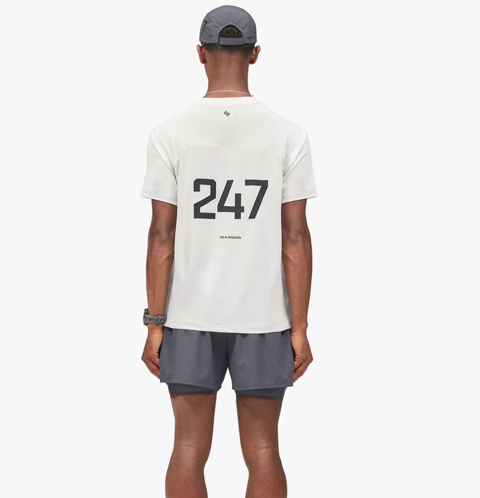 247 Camiseta Numbers T-Shirt - Blanco