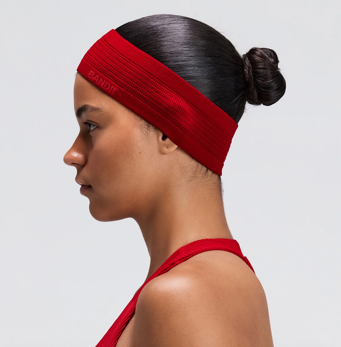Bandit Diadema StretchKnit™ Headband - Rojo