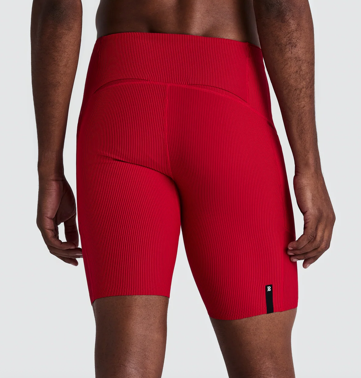 Bandit Shorts Striped Cadence™ Half Tights - Rojo