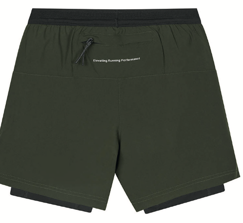 DOXA UNISEX RERUN 2-1 SHORTS 5" - Odda running