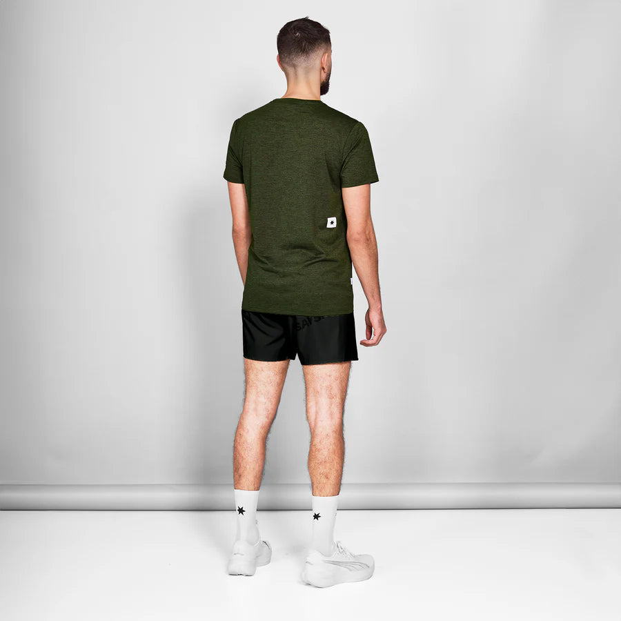 Saysky Camiseta Clean Pace verde - Odda running