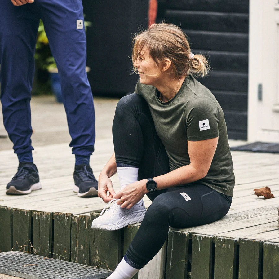 Saysky W Camiseta Clean pace verde