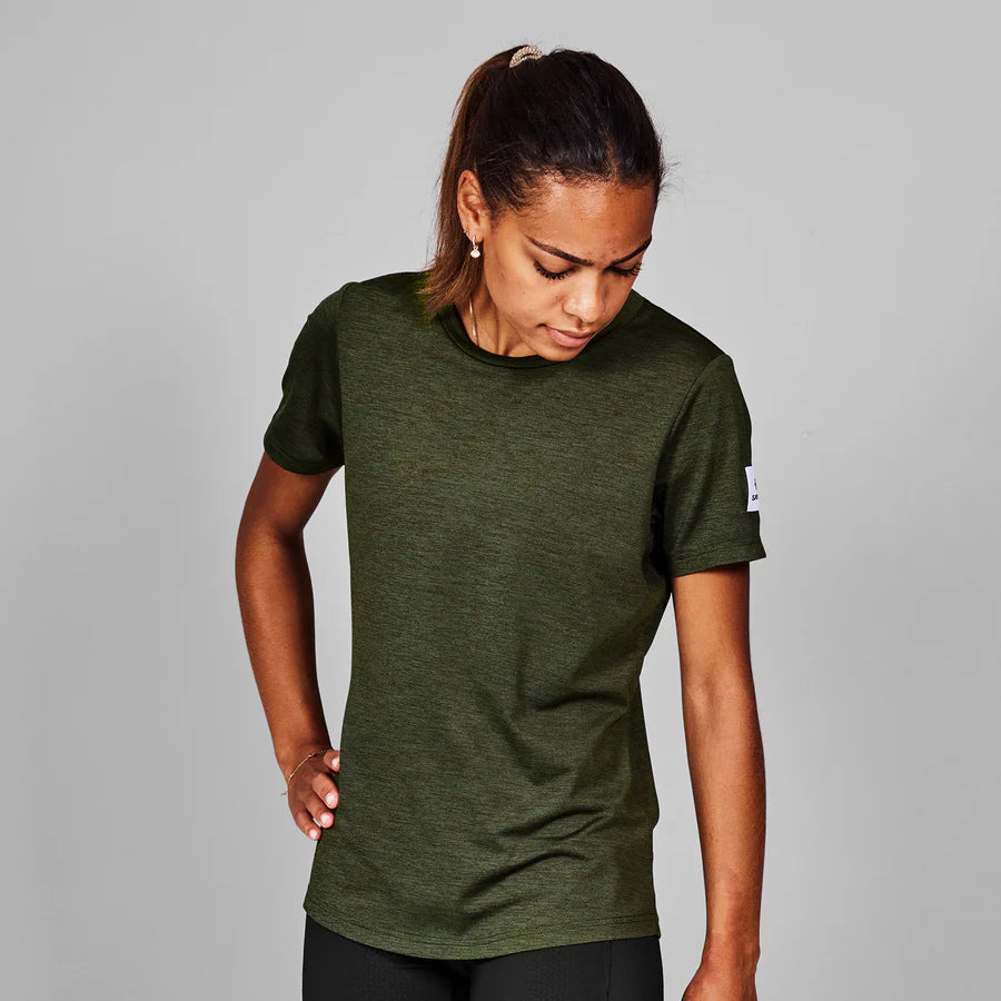 Saysky W Camiseta Clean pace verde