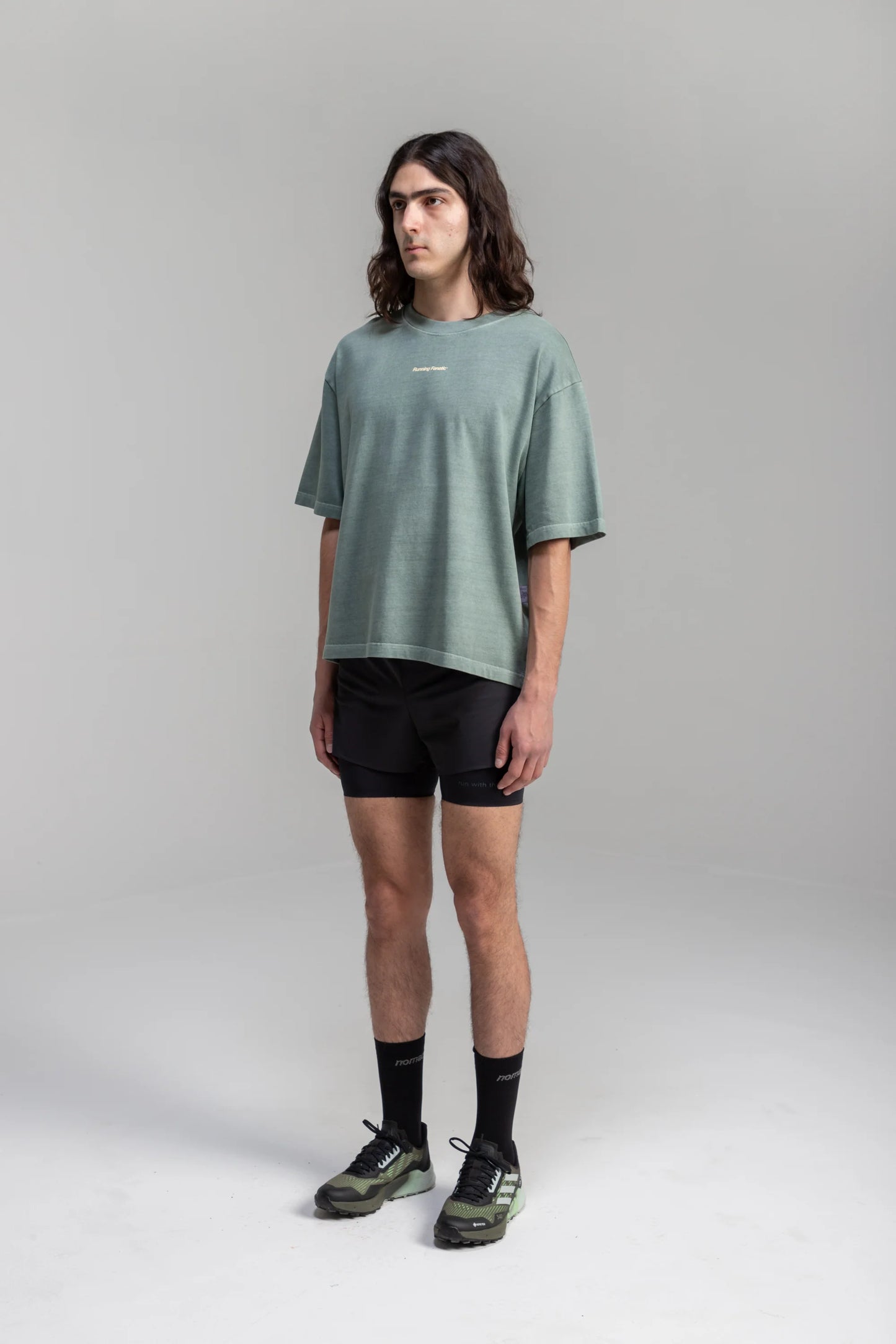 Hermanos Koumori Running Fanatic Camiseta Verde - Odda running