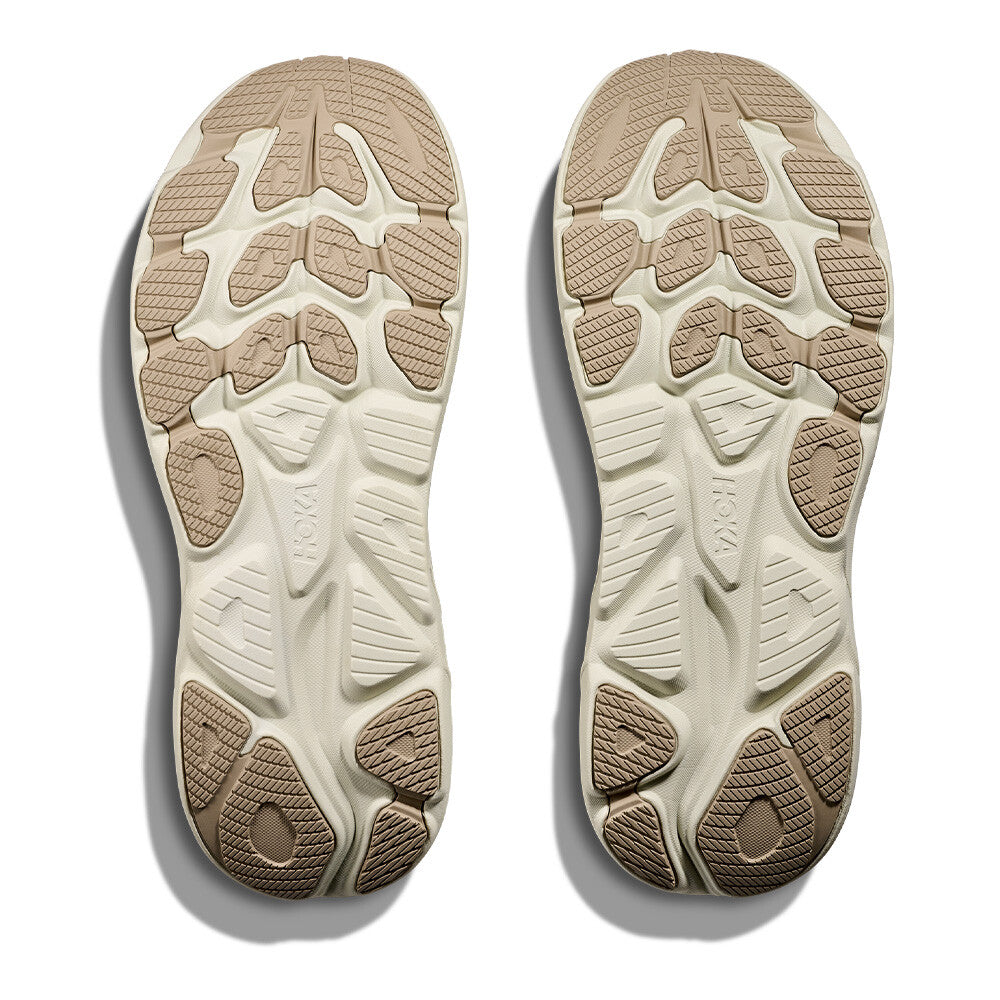 Hoka zapatilla Clifton 10 RAW LINEN/STO marrón claro - Odda running