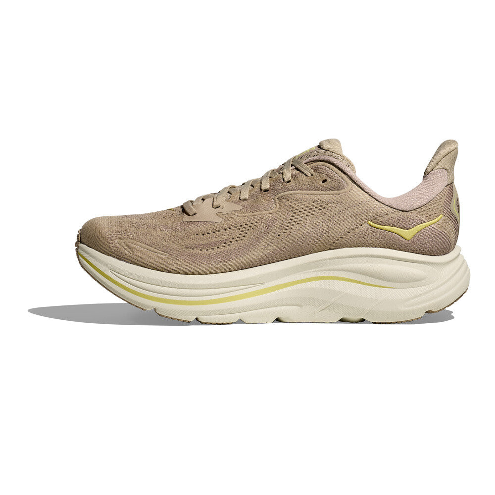 Hoka zapatilla Clifton 10 RAW LINEN/STO marrón claro - Odda running