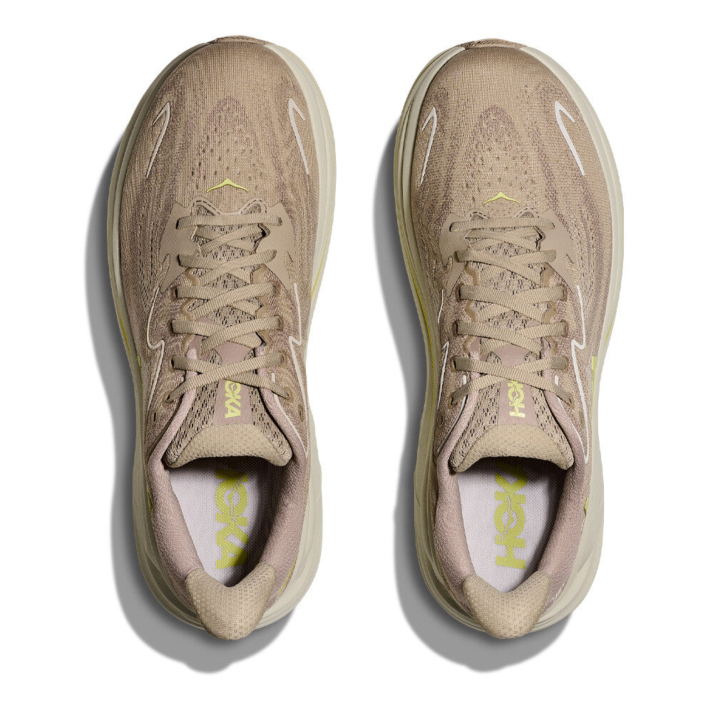 Hoka zapatilla Clifton 10 RAW LINEN/STO marrón claro - Odda running