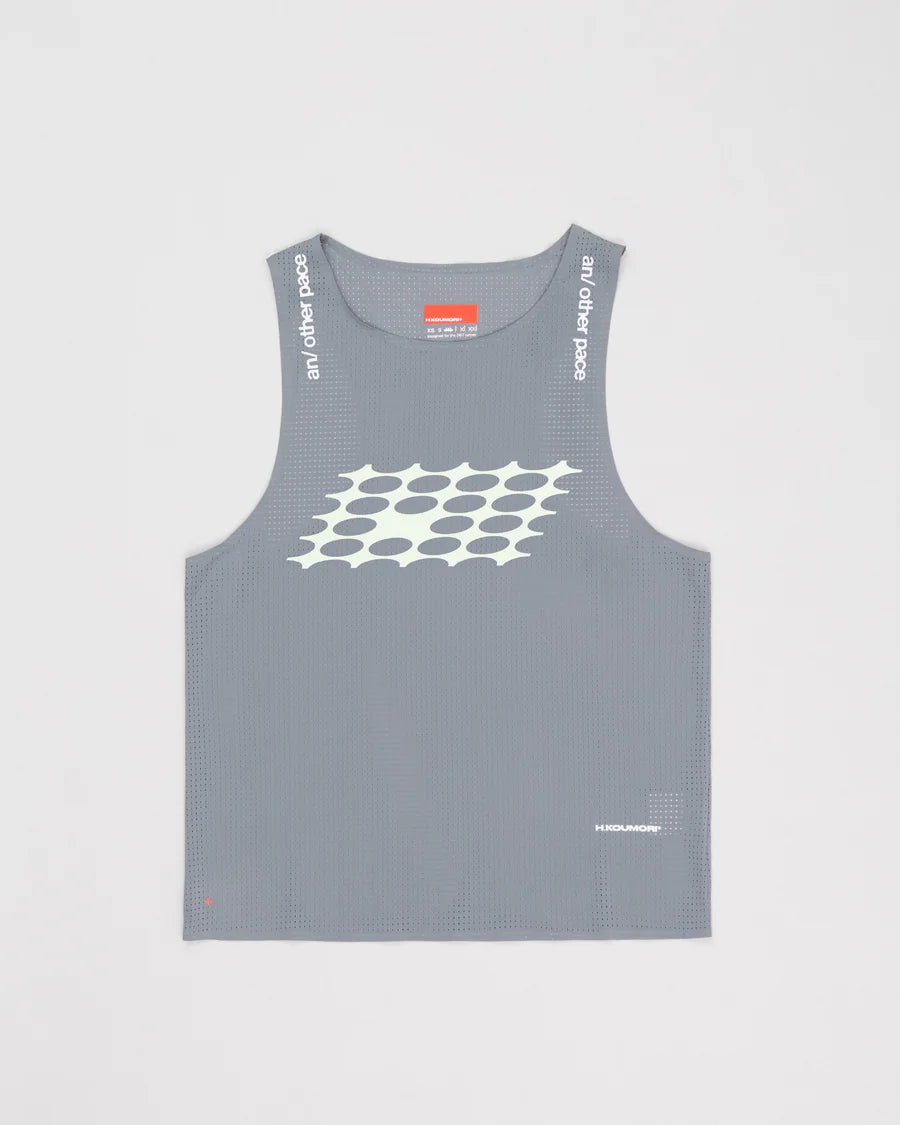 Hermanos Koumori Camiseta Singlet training gris