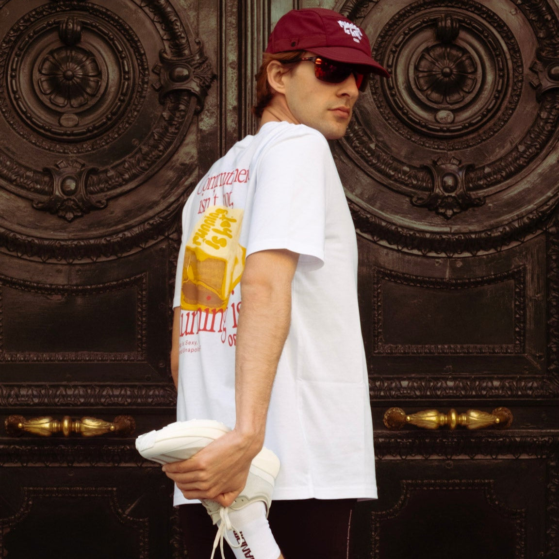 ODDA Camiseta "Running is Hot"