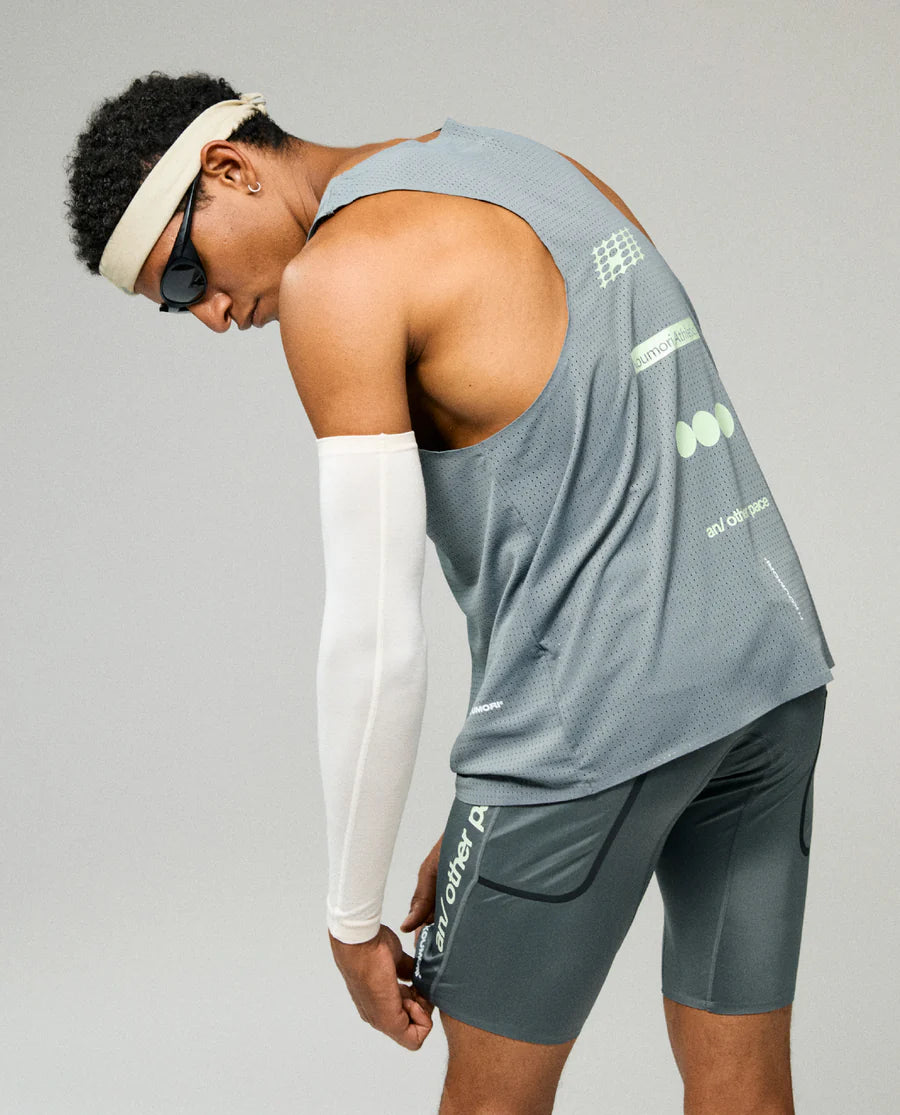 Hermanos Koumori Camiseta Singlet training gris