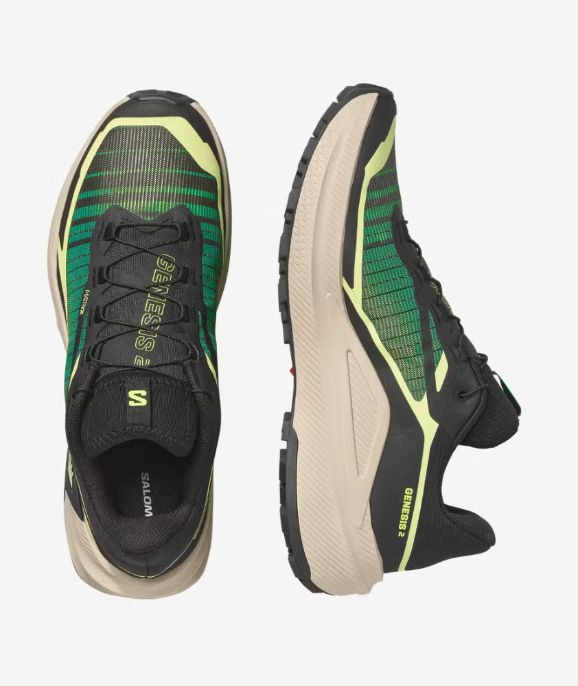 Salomon Zapatillas Genesis 2 - Verde/ Negro