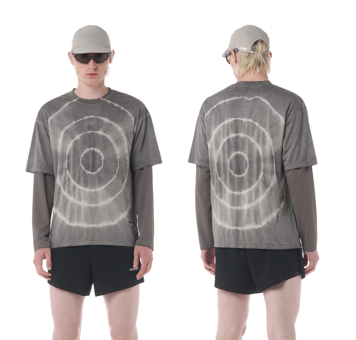Satisfy Camiseta AuraLite™ T‑Shirt - Stone Mountain