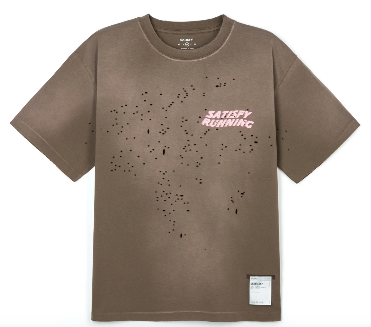 Satisfy Camiseta MothTech™ T‑Shirt - Sun Bleached Rain Drum