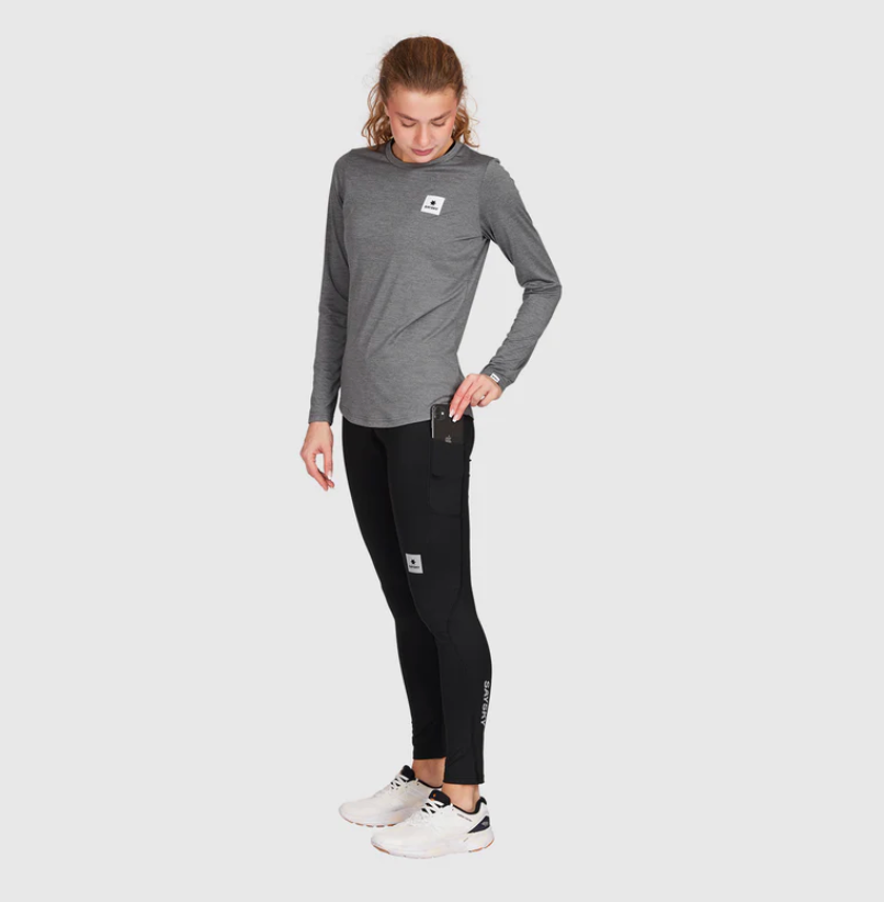 Saysky W Pantalones Tights negro - Odda running