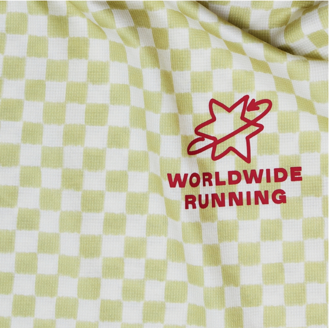 Saysky W Camiseta verde Checkmate Singlet - Odda running