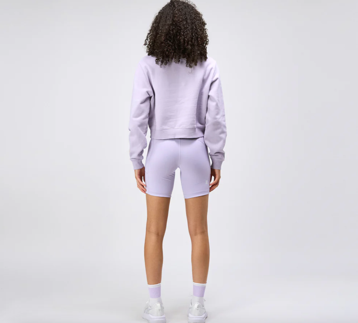 Bandit W Sudadera cropped cotton fleece