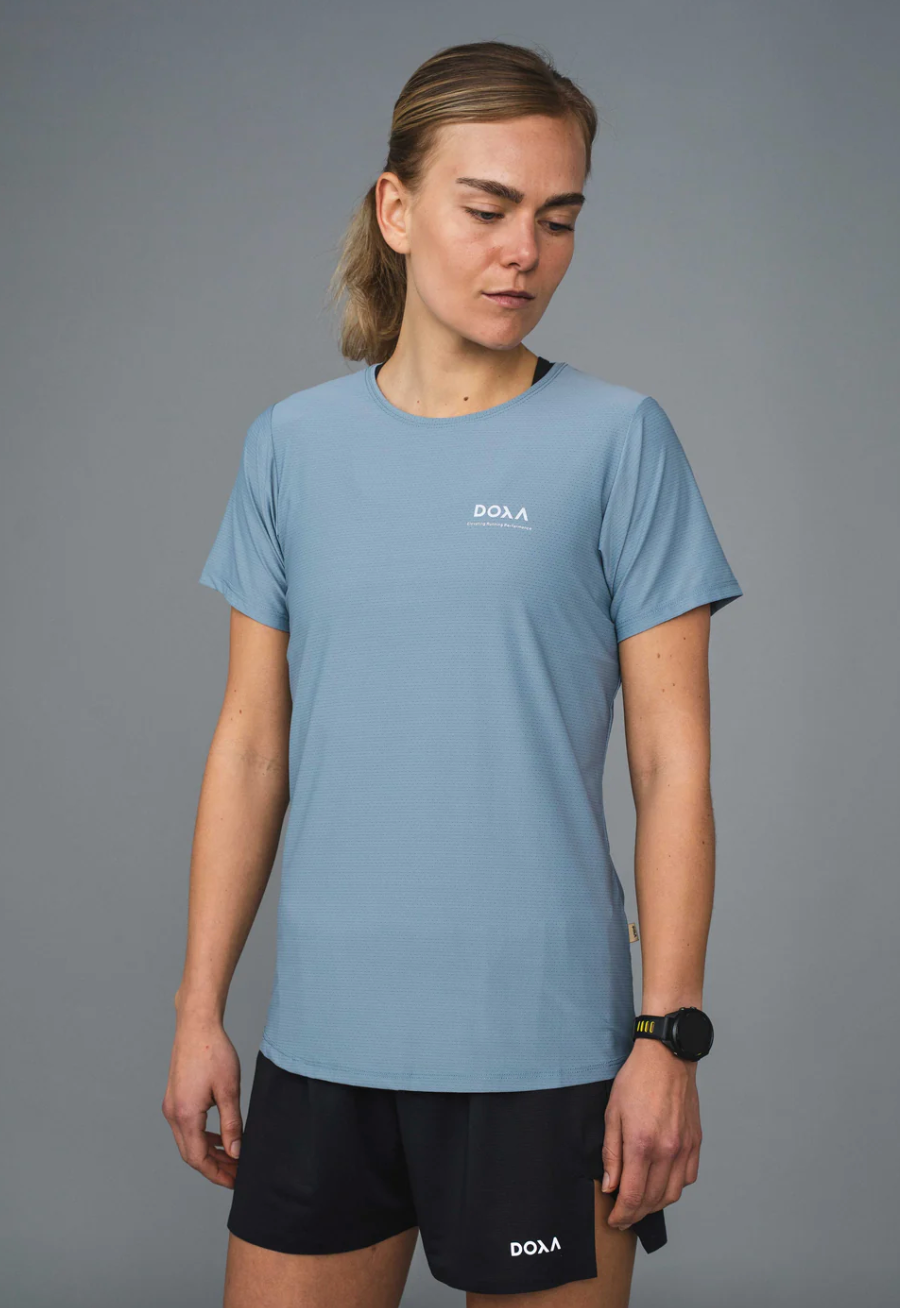 Doxa W Camiseta azul - Odda running