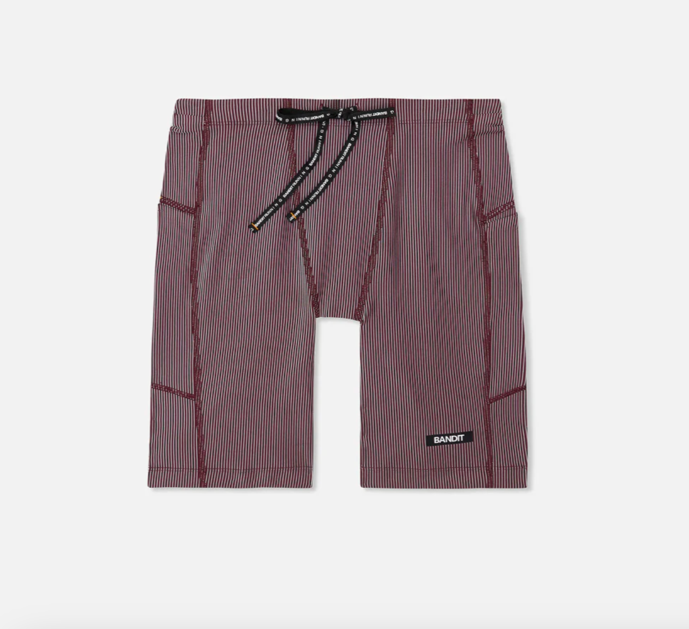 Bandit Shorts Striped Cadence™ Next Gen 7 - Vino - Odda running