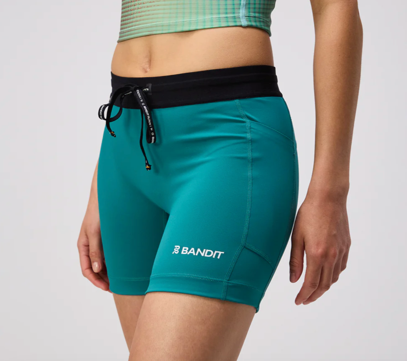 Bandit W Shorts Stamina™ 5" - Verde - Odda running