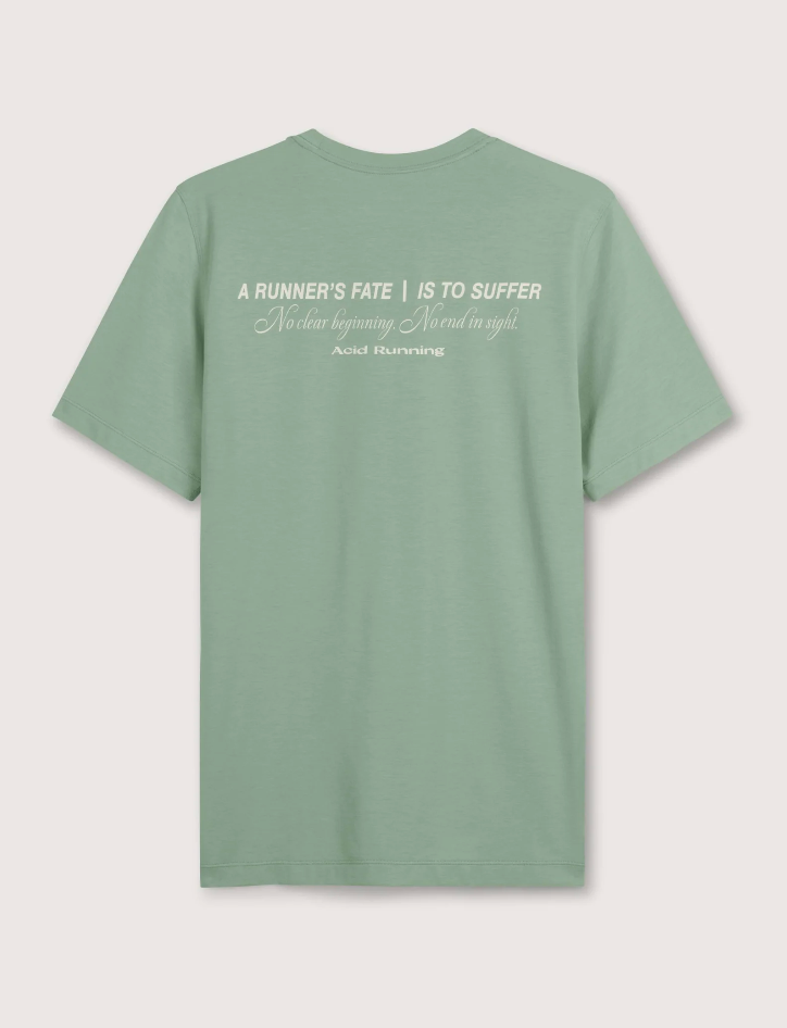 Acid Running Camiseta Runner's Fate - Verde