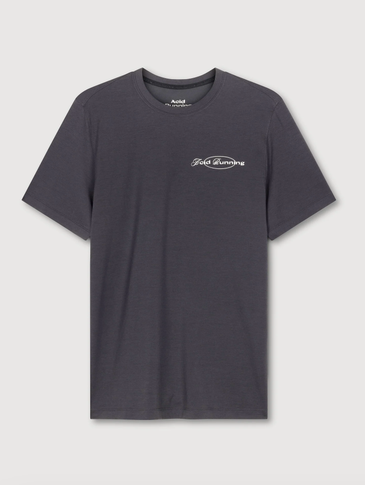 Acid Running Camiseta Worth It - Gris