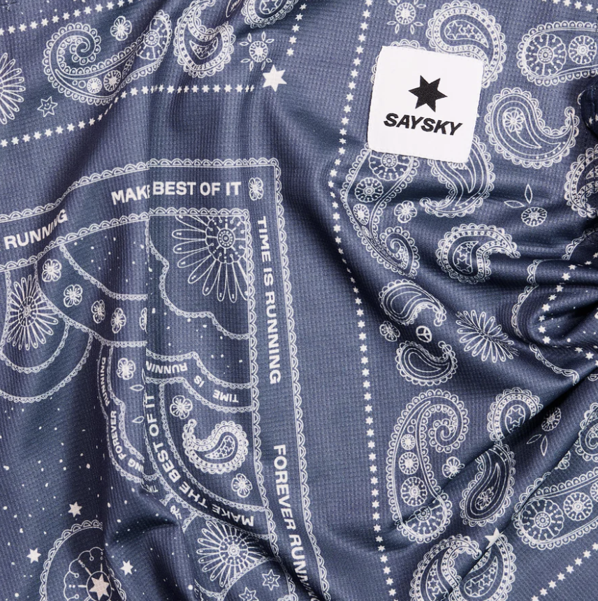 Saysky Camiseta Paisley Combat - Azul