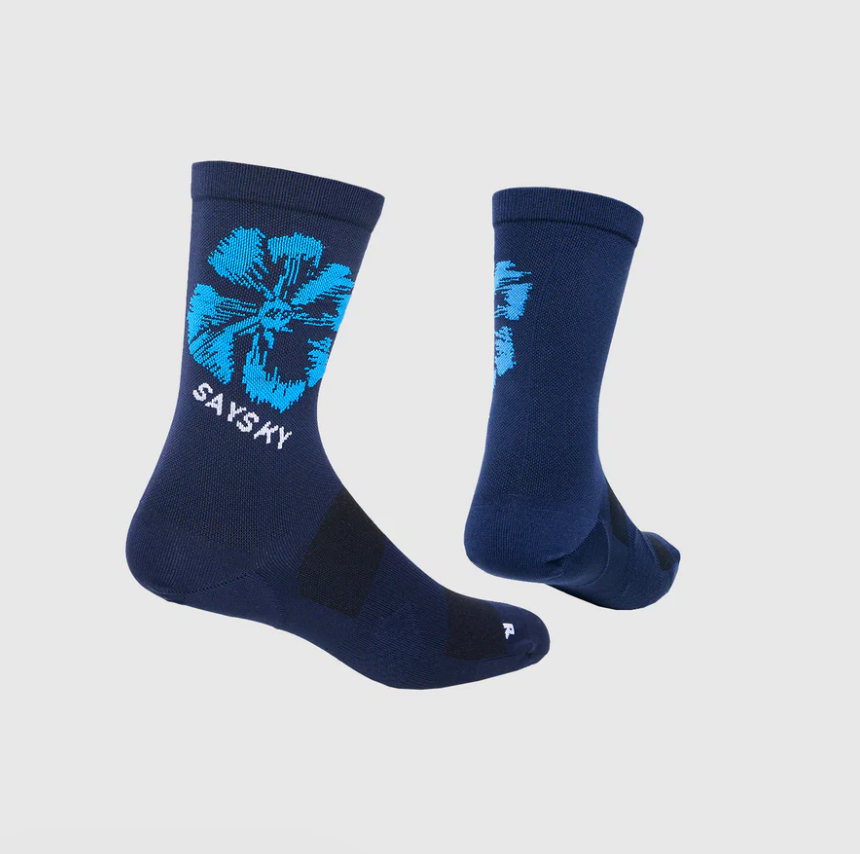 Saysky Calcetines Flowe- Azul
