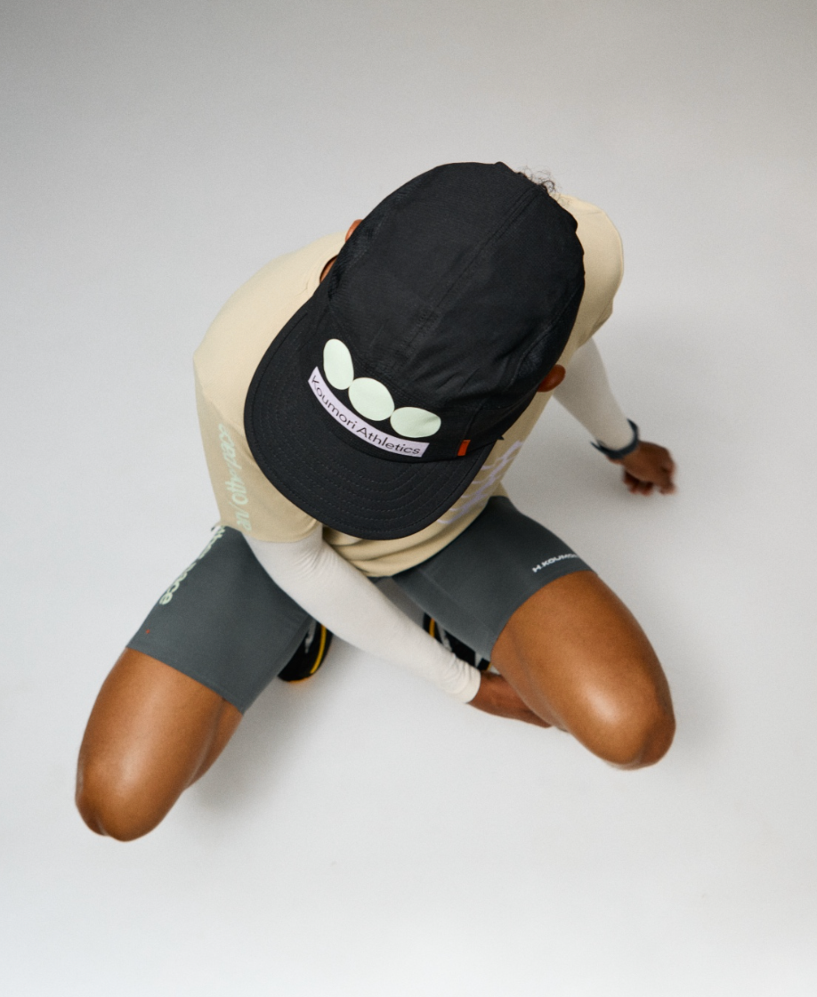 Hermanos Koumori Gorra AOP-Side Mesh - Negro
