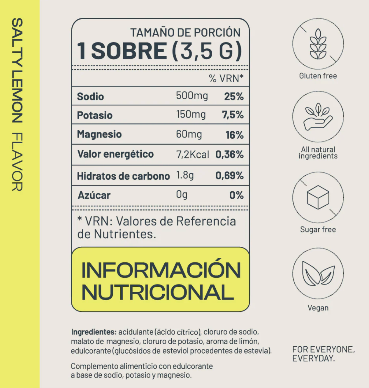 LIT Electrólitos Sabor Limón - Caja - Odda running