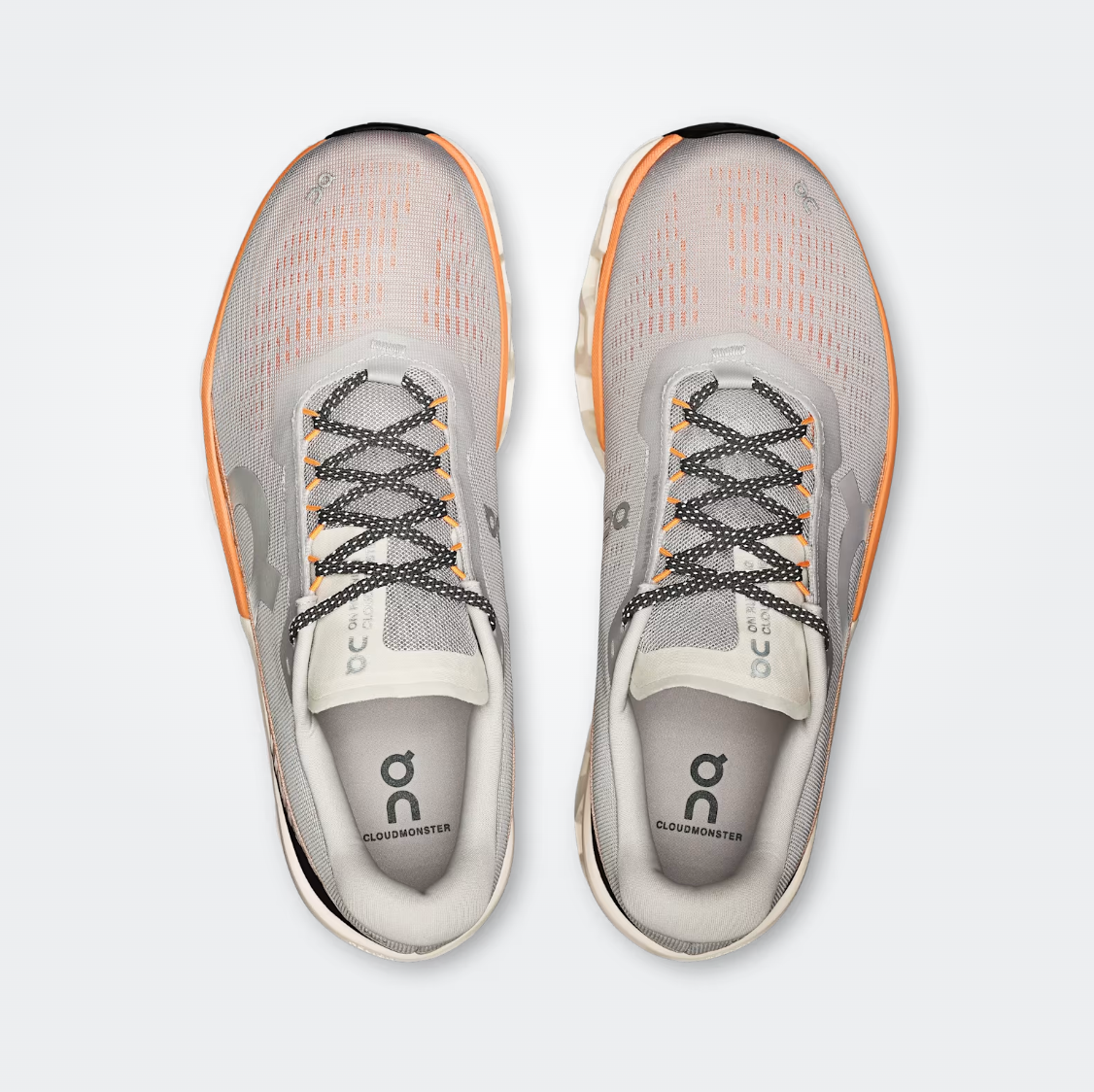 On Zapatillas Cloudmonster 2 Glacier | Tangerine