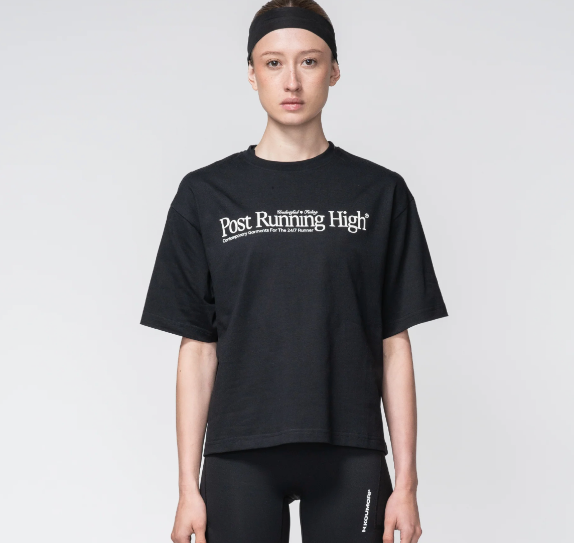 Hermanos Koumori W Camiseta PRH - Negro - Odda running