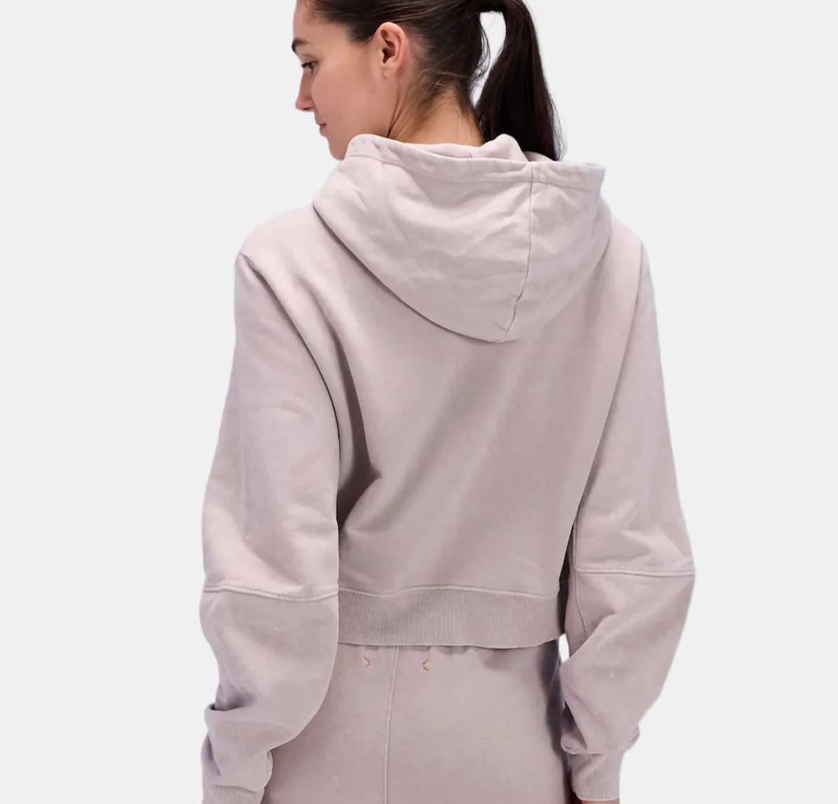 Bandit W Sudadera cropped hoodie - Ash