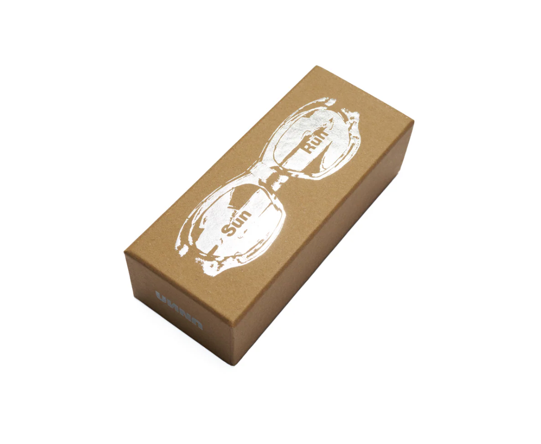 Unna Gafas Sun Run Sunnies - Beige - Odda running