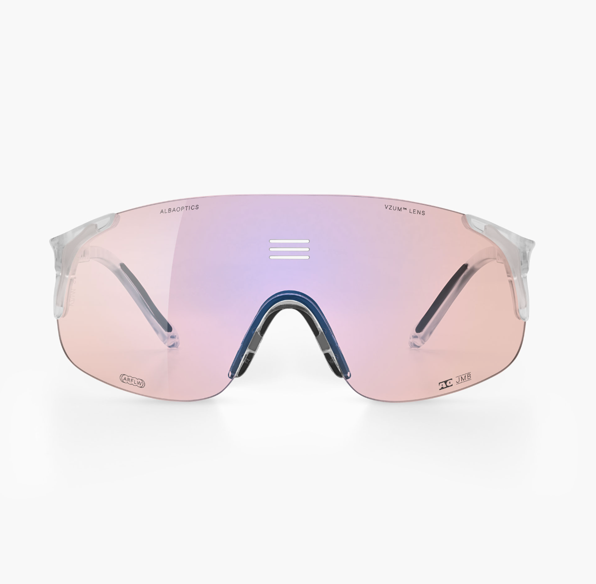 Alba Optics Gafas Jumbo Crystal Glossy Vzum F-Lens Flm