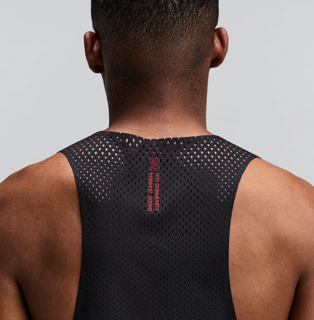 Bandit Camiseta Shredder™ Shorty Race Singlet - Negro