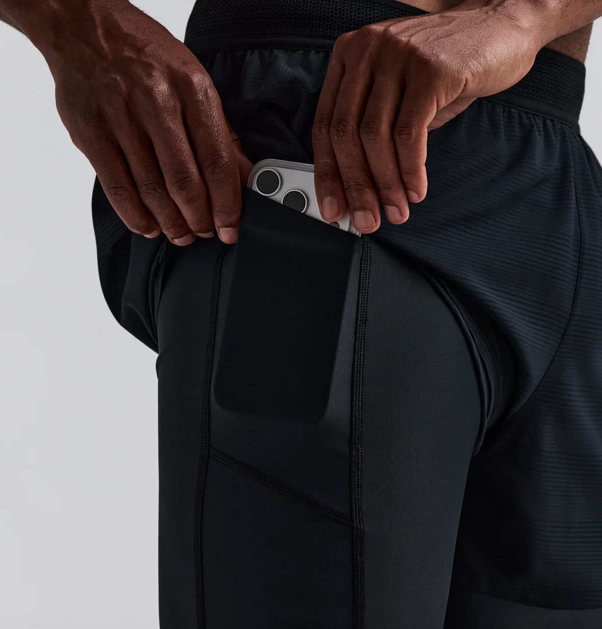 Bandit Shorts CoolGrid™ 2-in-1 - Negro