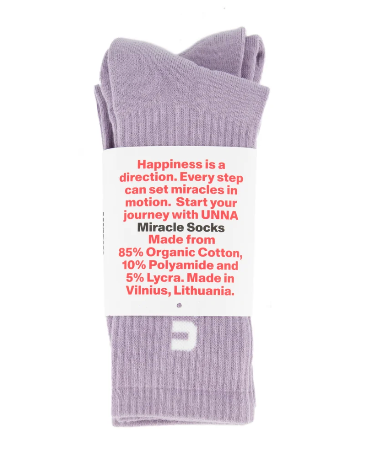 Unna Calcetines Miracle Socks 2-pack - Purpura