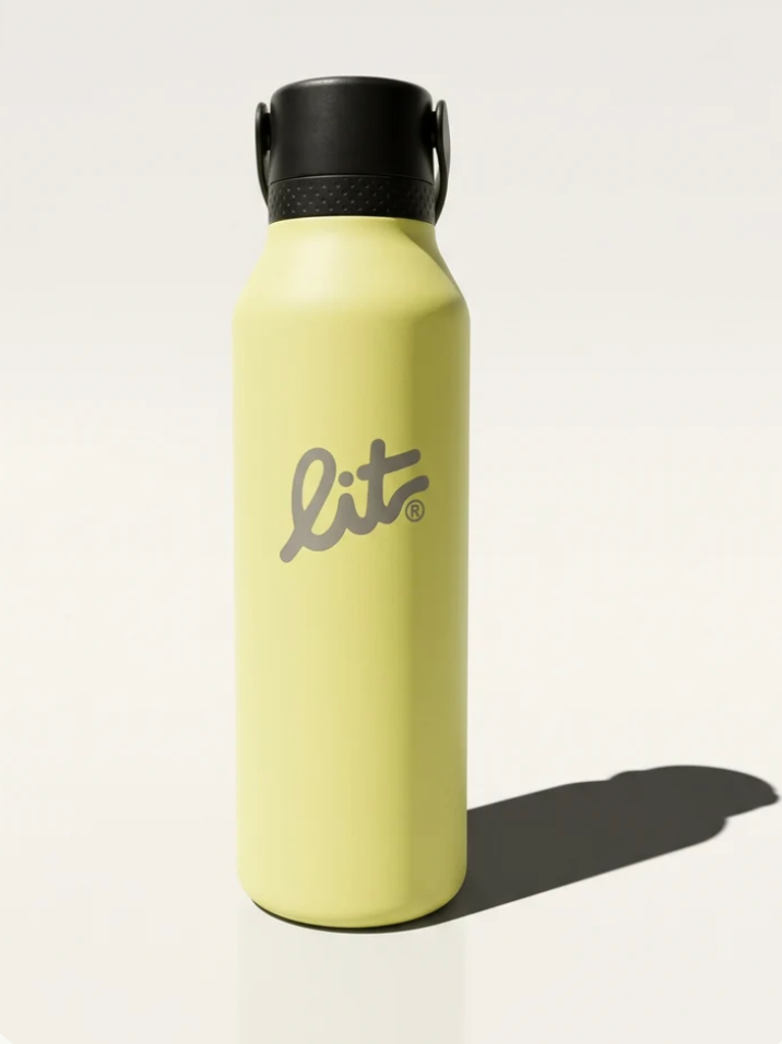 Lit Botella de Acero