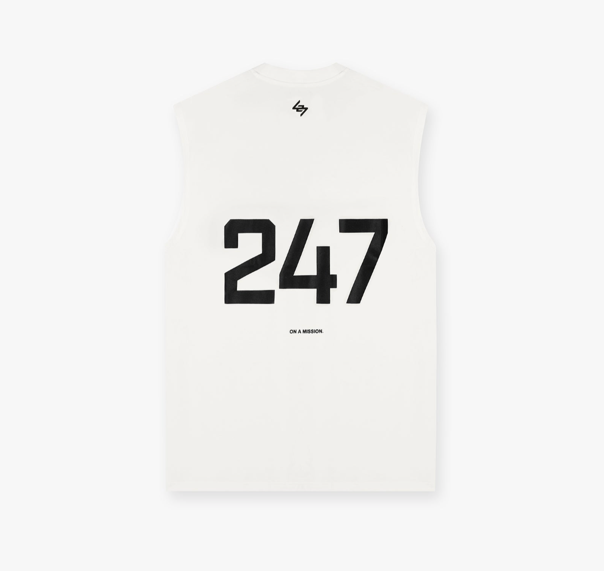 247 Camiseta Oversized Tank - Blanco