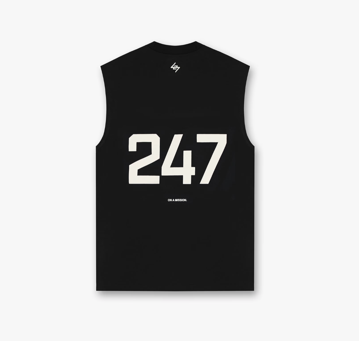 247 Camiseta Oversized Tank - Negro