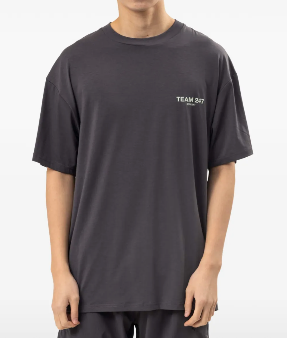 247 Camiseta Team Oversized T-Shirt - Graphene