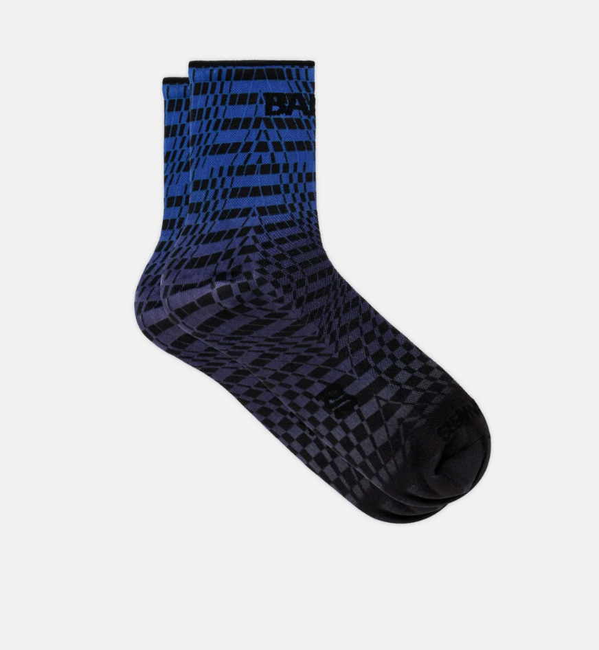 Bandit Calcetines Lite Run™ Quarter Sock - Azul Bauhaus (2 Pack)
