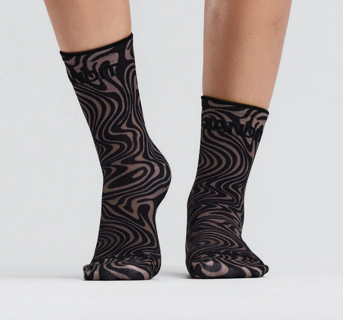 Bandit Calcetines Lite Run™ Quarter Sock - Melted Marble (2 Pack)