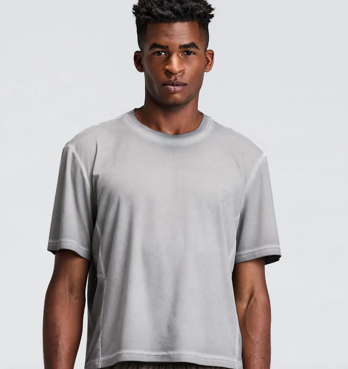 Bandit Camiseta FrioSoft™ Perforated Box Tee - Gris