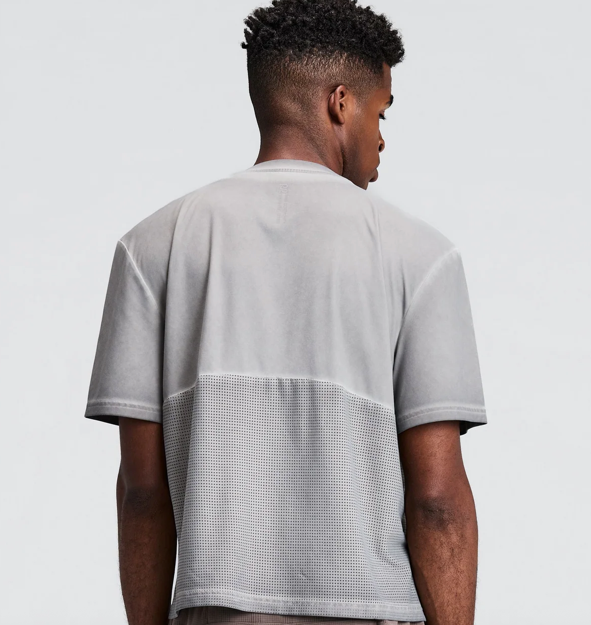 Bandit Camiseta FrioSoft™ Perforated Box Tee - Gris