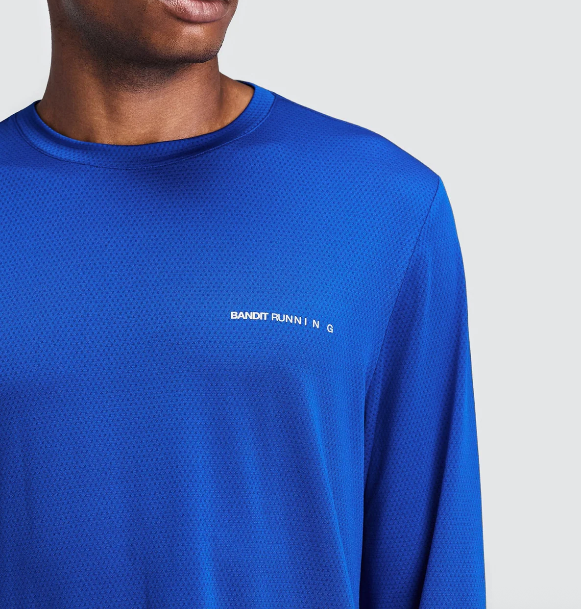 Bandit Camiseta Micromesh™ Long Sleeve - Azul Bauhaus