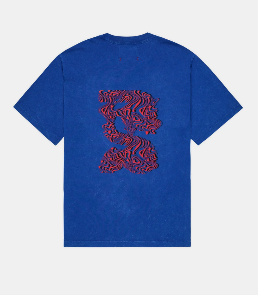 Bandit Camiseta Unisex Cotton Tee - Azul Bauhaus