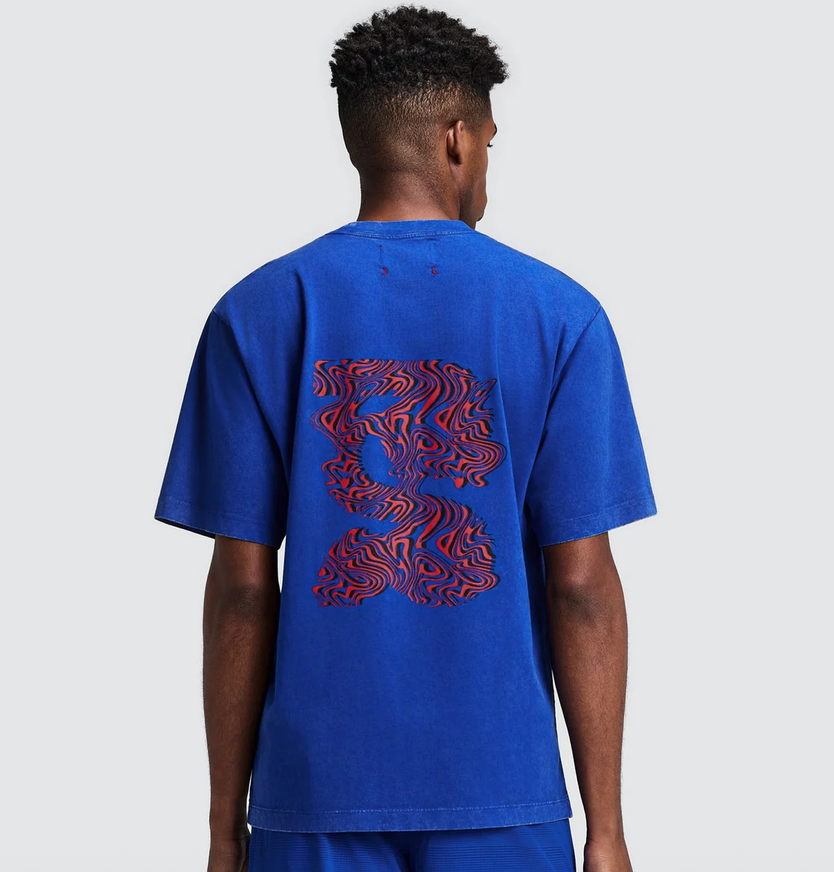 Bandit Camiseta Unisex Cotton Tee - Azul Bauhaus