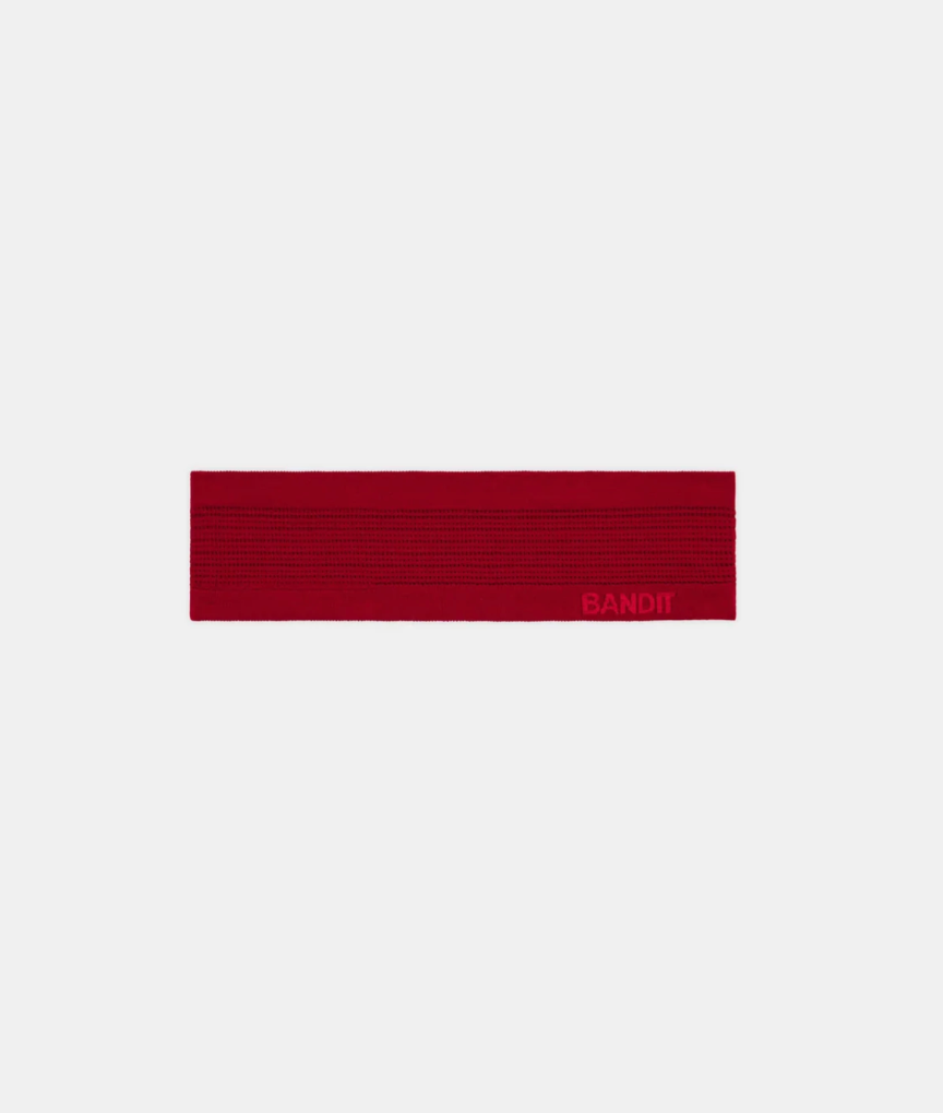 Bandit Diadema StretchKnit™ Headband - Rojo