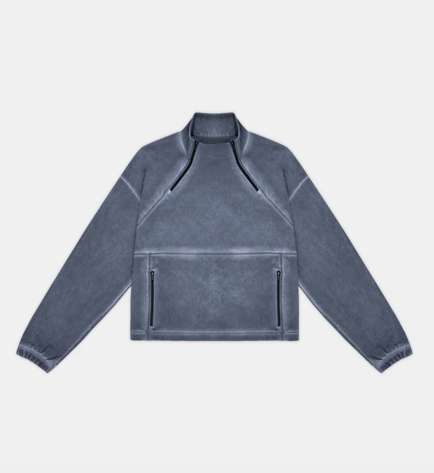 Bandit W Sudadera TerraStretch™ Dual Zip Pullover - Azul